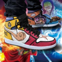 luffy and kaido anime custom one piece air jordan hoghtop shoes 4 iTGP1 247x247px Luffy And Kaido Anime Custom One Piece Air Jordan Hoghtop Shoes