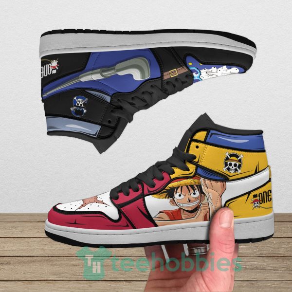 luffy and sabo anime custom one piece air jordan hoghtop shoes 2 pPEQt 600x600px Luffy And Sabo Anime Custom One Piece Air Jordan Hoghtop Shoes