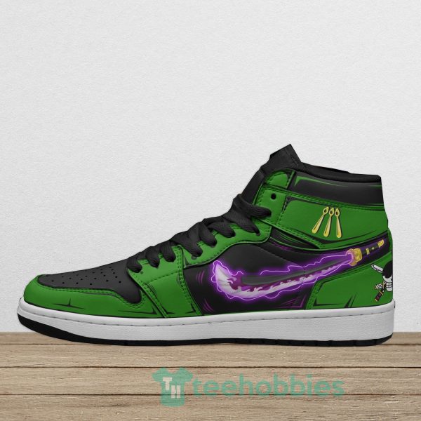 luffy and zoro anime custom one piece air jordan hoghtop shoes 2 7o2wY 600x600px Luffy And Zoro Anime Custom One Piece Air Jordan Hoghtop Shoes
