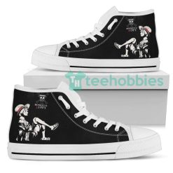 luffy custom one piece anime fans black high top shoes 2 KG0G9 247x247px Luffy Custom One Piece Anime Fans Black High Top Shoes