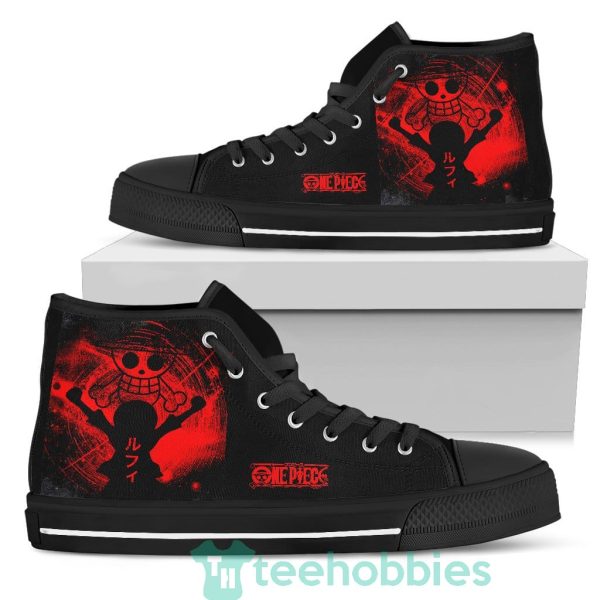 luffy custom one piece skull anime fans high top shoes 1 oah9h 600x600px Luffy Custom One Piece Skull Anime Fans High Top Shoes