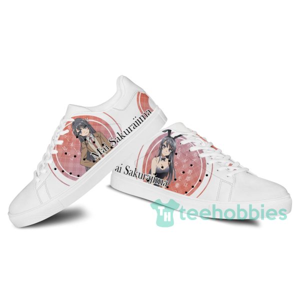 mai sakurajima custom anime bunny girl senpai skate shoes for men and women 3 wVWod 600x600px Mai Sakurajima Custom Anime Bunny Girl Senpai Skate Shoes For Men And Women