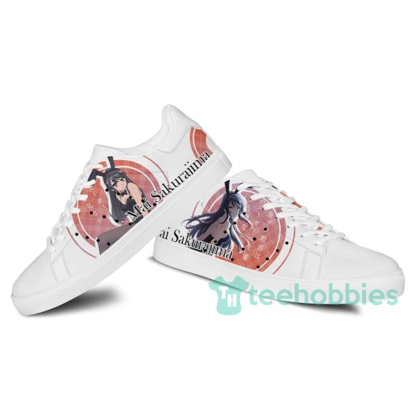 mai sakurajima custom anime for fans bunny girl senpai skate shoes for men and women 3 TvhX3 600x600px Mai Sakurajima Custom Anime For Fans Bunny Girl Senpai Skate Shoes For Men And Women