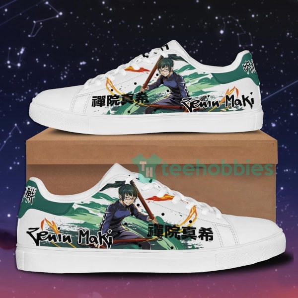 maki zenin custom anime jujutsu kaisen skate shoes for men and women 1 Yda9d 600x600px Maki Zenin Custom Anime Jujutsu Kaisen Skate Shoes For Men And Women