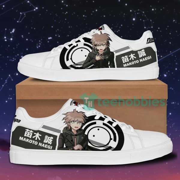 makoto naegi custom anime danganronpa skate shoes for men and women 1 DcEqn 600x600px Makoto Naegi Custom Anime Danganronpa Skate Shoes For Men And Women