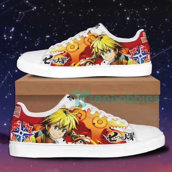 meliodas the seven deadly sins anime custom sneakers 1 IABJ2 600x600px Meliodas The Seven Deadly Sins Anime Custom Sneakers