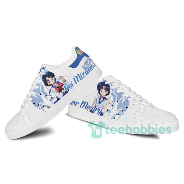 mercury sailor moon anime lover skate shoes for fans 3 y8Cq4 600x600px Mercury Sailor Moon Anime Lover Skate Shoes For Fans