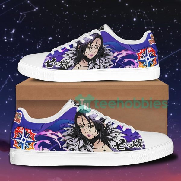 merlin the seven deadly sins anime custom skate shoes for men and women 1 1SPK0 600x600px Merlin The Seven Deadly Sins Anime Custom Skate Shoes For Men And Women