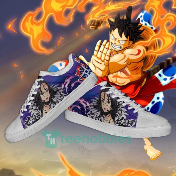 merlin the seven deadly sins anime custom skate shoes for men and women 2 iraNu 600x600px Merlin The Seven Deadly Sins Anime Custom Skate Shoes For Men And Women