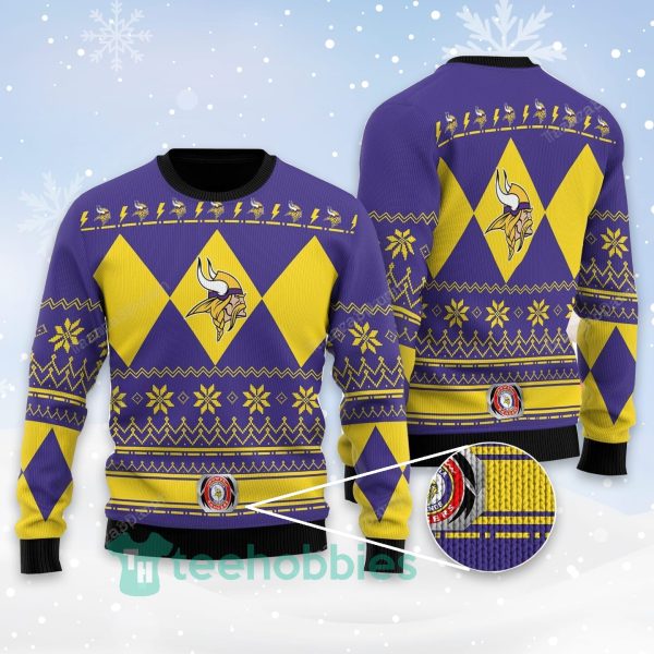 minnesota vikings woolen all over printed christmas sweater 1 URO7Z 600x600px Minnesota Vikings Woolen All Over Printed Christmas Sweater