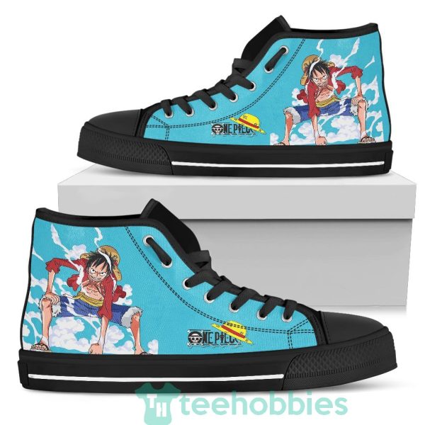 monkey d luffy high top shoes anime custom one piece anime fans 1 cbBGY 600x600px Monkey D Luffy High Top Shoes Anime Custom One Piece Anime Fans