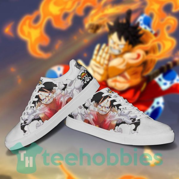 monkey d luffy one piece fans custom anime skate shoes 2 e0ELN 600x600px Monkey D Luffy One Piece Fans Custom Anime Skate Shoes