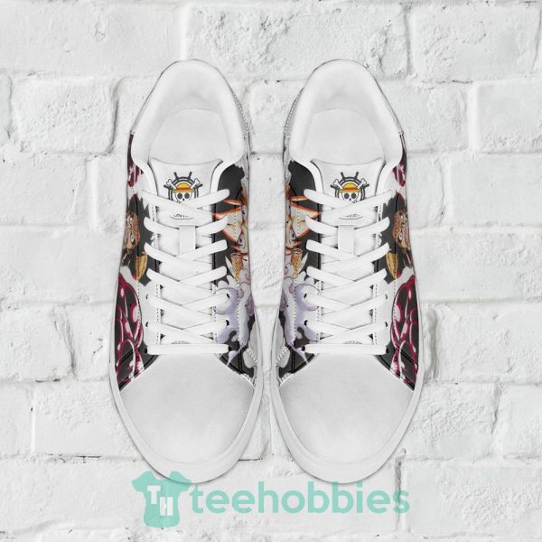 monkey d luffy one piece fans custom anime skate shoes 3 rtieP 600x600px Monkey D Luffy One Piece Fans Custom Anime Skate Shoes