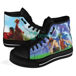 monkey d. luffy and sabo high top shoes custom one piece anime fans 5 JAj6A 247x247px Monkey D. Luffy And Sabo High Top Shoes Custom One Piece Anime Fans