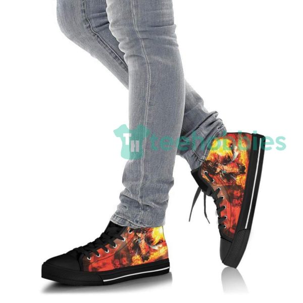monkey d. luffy custom one piece anime fans high top shoes 6 eDVZo 600x600px Monkey D. Luffy Custom One Piece Anime Fans High Top Shoes