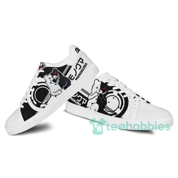 monokuma custom anime danganronpa skate shoes for men and women 4 deUYw 600x600px Monokuma Custom Anime Danganronpa Skate Shoes For Men And Women