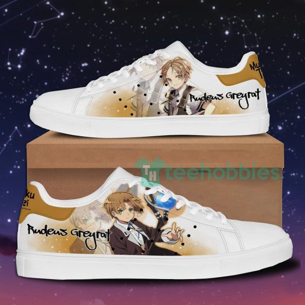 mushoku tensei rudeus greyrat custom anime skate shoes for men and women 1 jfML3 600x600px Mushoku Tensei Rudeus Greyrat Custom Anime Skate Shoes For Men And Women