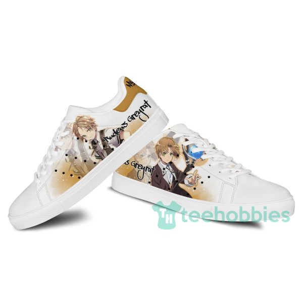 mushoku tensei rudeus greyrat custom anime skate shoes for men and women 3 99p2a 600x600px Mushoku Tensei Rudeus Greyrat Custom Anime Skate Shoes For Men And Women