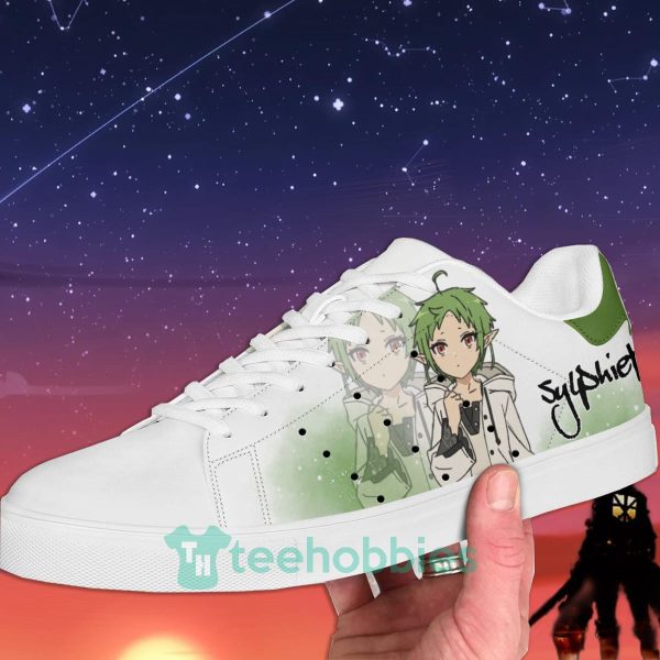 mushoku tensei sylphiette custom anime skate shoes for men and women 2 quTNG 600x600px Mushoku Tensei Sylphiette Custom Anime Skate Shoes For Men And Women
