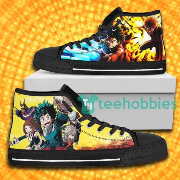 my hero academia 3d high top canvas shoes 2 6Pn37 600x600px My Hero Academia 3D High Top Canvas Shoes