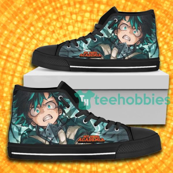 my hero academia shoes midoriya high top canvas shoes 2 FOkeh 600x600px My Hero Academia Shoes Midoriya High Top Canvas Shoes