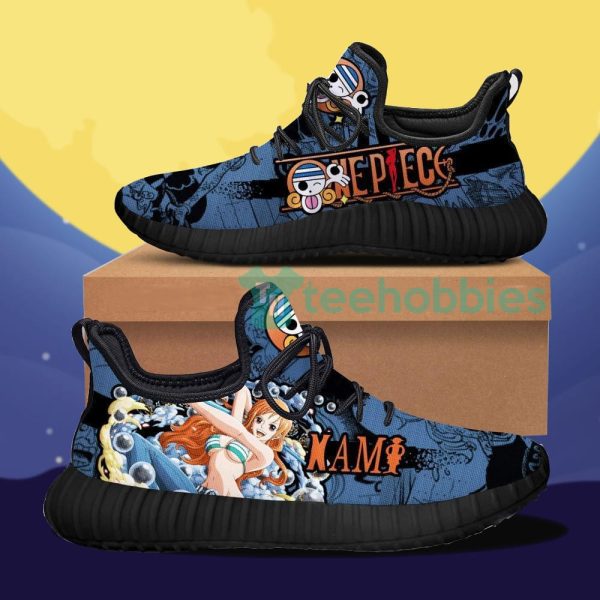 nami one piece custom anime for fans reze shoes sneaker 1 ivzR6 600x600px Nami One Piece Custom Anime For Fans Reze Shoes Sneaker