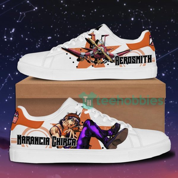 narancia ghirga custom anime jojos bizarre adventure skate shoes for men and women 1 2zoUo 600x600px Narancia Ghirga Custom Anime Jojo's Bizarre Adventure Skate Shoes For Men And Women