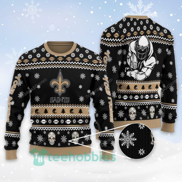 new orleans saints skull personalized all over printed christmas sweater 1 XciYH 600x600px New Orleans Saints Skull Personalized All Over Printed Christmas Sweater