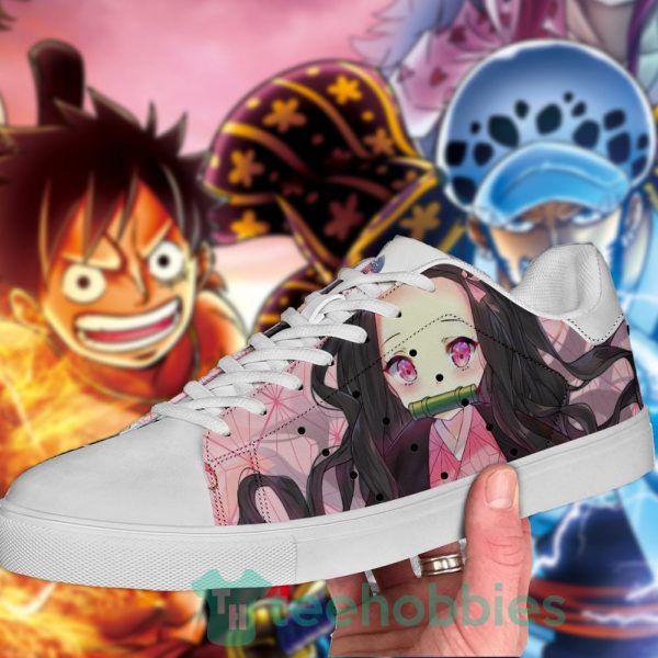 nezuko custom demon slayer anime skate shoes 2 hEB9v 600x600px Nezuko Custom Demon Slayer Anime Skate Shoes