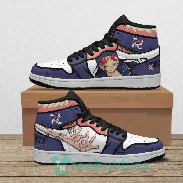 nico robin anime custom one piece air jordan hoghtop shoes 1 VdbX4 600x600px Nico Robin Anime Custom One Piece Air Jordan Hoghtop Shoes