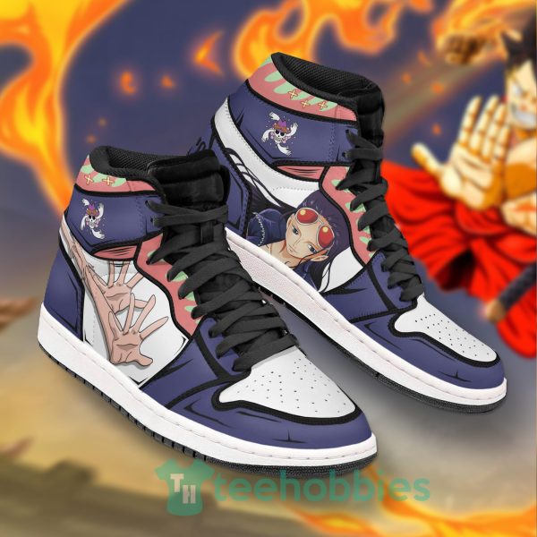 nico robin anime custom one piece air jordan hoghtop shoes 2 mEbXL 600x600px Nico Robin Anime Custom One Piece Air Jordan Hoghtop Shoes