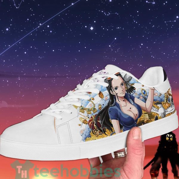 nico robin custom one piece anime skate shoes for anime fans 2 4K5BS 600x600px Nico Robin Custom One Piece Anime Skate Shoes For Anime Fans