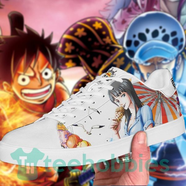 nico robin one piece fans custom anime skate shoes 2 JvSEt 600x600px Nico Robin One Piece Fans Custom Anime Skate Shoes