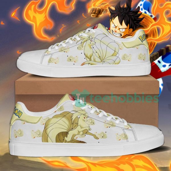 ninetales pokemon custom anime skate shoes for men and women 1 mpH7B 600x600px Ninetales Pokemon Custom Anime Skate Shoes For Men And Women