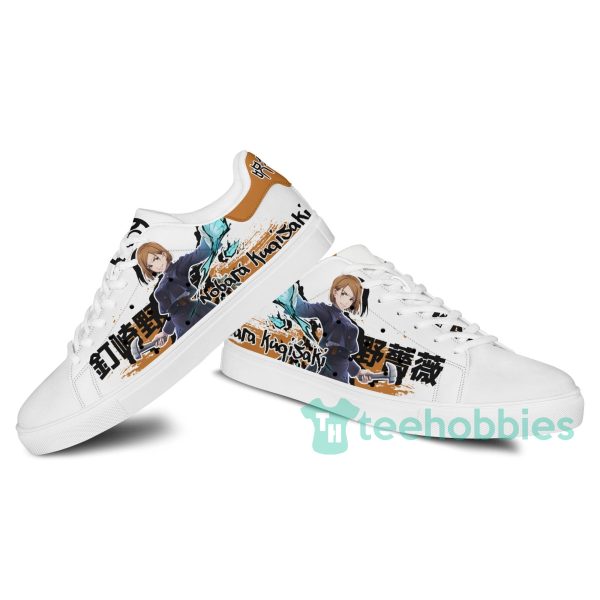 nobara kugisaki custom anime jujutsu kaisen skate shoes for men and women 3 HsQMw 600x600px Nobara Kugisaki Custom Anime Jujutsu Kaisen Skate Shoes For Men And Women