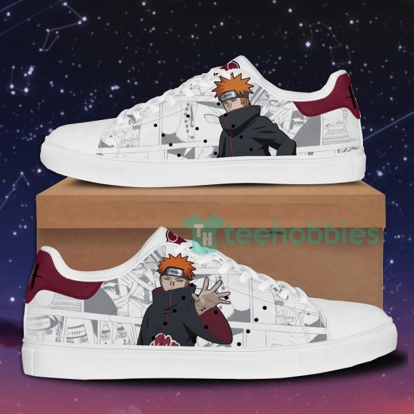 pain custom naruto anime skate shoes for men and women 1 Aqa4a 600x600px Pain Custom Naruto Anime Skate Shoes For Men And Women