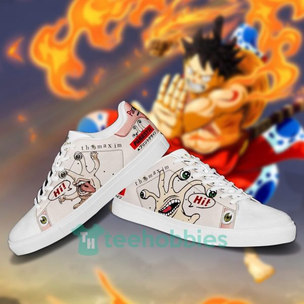 parasyte migi horror anime skate shoes for men and women 2 yDSPJ 600x600px Parasyte Migi Horror Anime Skate Shoes For Men And Women