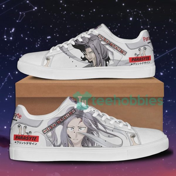 parasyte ryouko tamiya horror anime skate shoes for men and women 1 kT8DR 600x600px Parasyte Ryouko Tamiya Horror Anime Skate Shoes For Men And Women