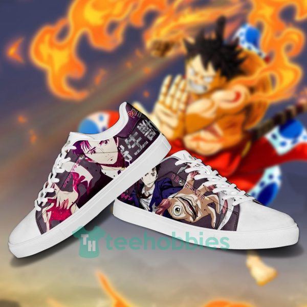 parasyte shinichi izumi horror anime skate shoes for men and women 2 P2iA8 600x600px Parasyte Shinichi Izumi Horror Anime Skate Shoes For Men And Women