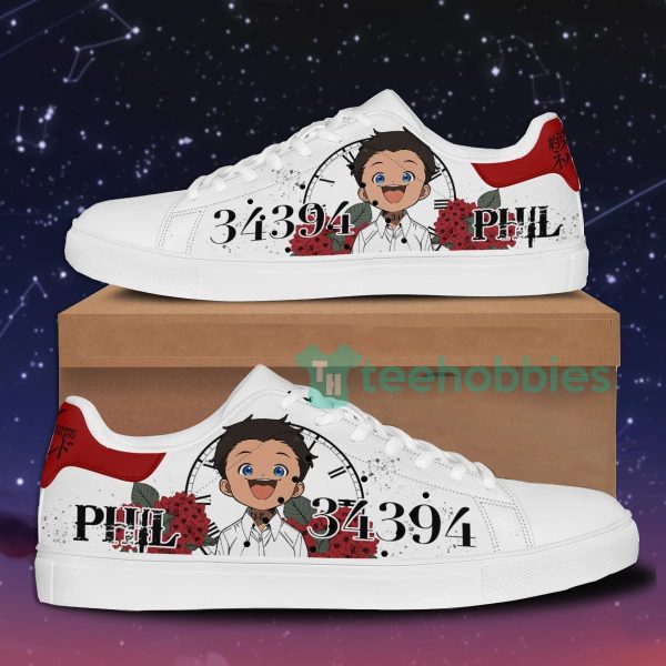 phil 34394 custom the promised neverland anime skate shoes for men and women 1 Rovm3 600x600px Phil 34394 Custom The Promised Neverland Anime Skate Shoes For Men And Women