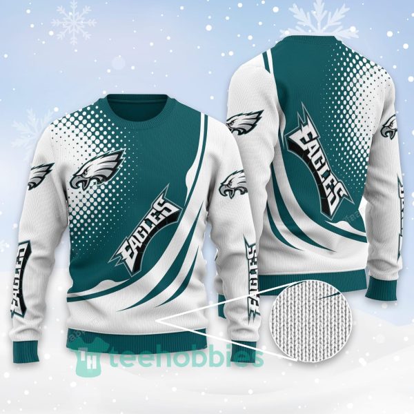 philadelphia eagles all over printed christmas sweater 1 QwOYJ 600x600px Philadelphia Eagles All Over Printed Christmas Sweater