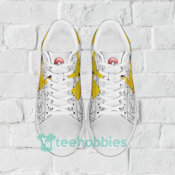 pikachu pokemon custom anime skate shoes for men and women 3 rbrNq 600x600px Pikachu Pokemon Custom Anime Skate Shoes For Men And Women