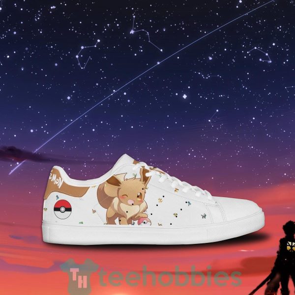 pokemon eevee custom anime skate shoes for anime fans 2 l1QAz 600x600px Pokemon Eevee Custom Anime Skate Shoes For Anime Fans