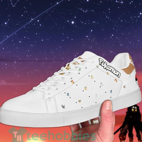 pokemon eevee custom anime skate shoes for anime fans 4 zvYuX 600x600px Pokemon Eevee Custom Anime Skate Shoes For Anime Fans