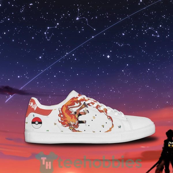 pokemon infernape custom anime skate shoes for anime fans 2 AuAa4 600x600px Pokemon Infernape Custom Anime Skate Shoes For Anime Fans