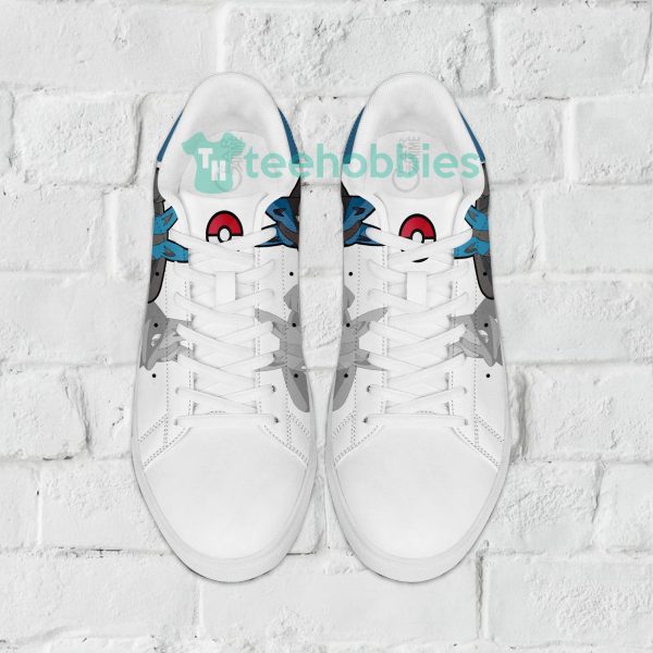 pokemon lucario custom anime skate shoes for men and women 4 XOLoR 600x600px Pokemon Lucario Custom Anime Skate Shoes For Men And Women