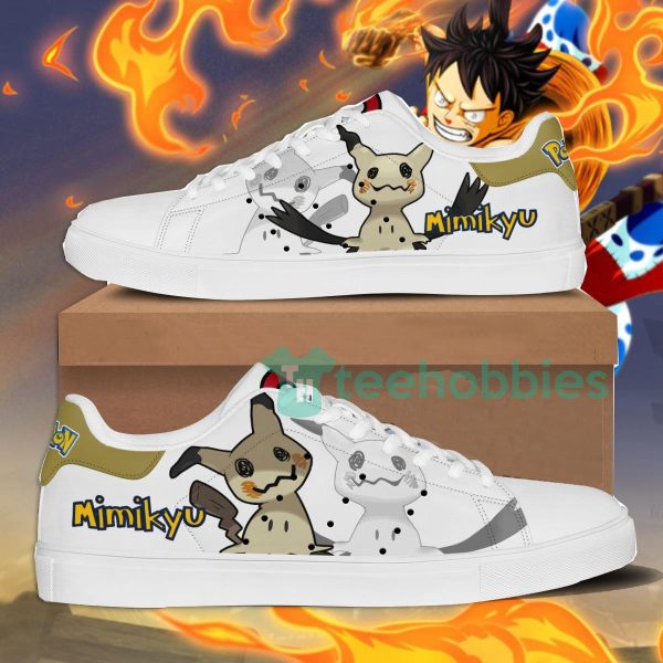 pokemon mimikyu custom anime skate shoes for men and women 1 ADBg8 600x600px Pokemon Mimikyu Custom Anime Skate Shoes For Men And Women