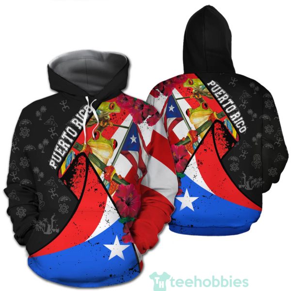 puerto rican coqui frog boricua 3d hoodie zip hoodie 2 30AFT 600x600px Puerto Rican Coqui Frog Boricua 3D Hoodie Zip Hoodie