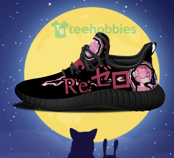 re zero ram custom starting life in another world anime reze shoes sneaker 4 w4lEQ 600x546px Re Zero Ram Custom Starting Life in Another World Anime Reze Shoes Sneaker