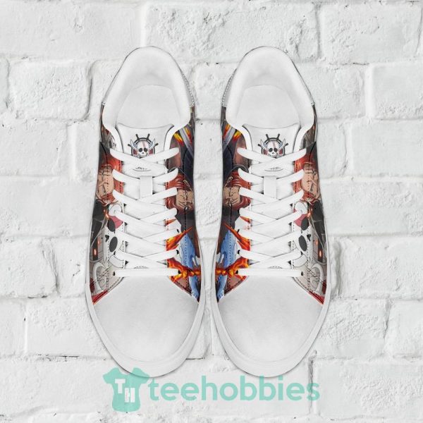red hair shanks one piece fans custom anime skate shoes 4 jMo2Y 600x600px Red Hair Shanks One Piece Fans Custom Anime Skate Shoes